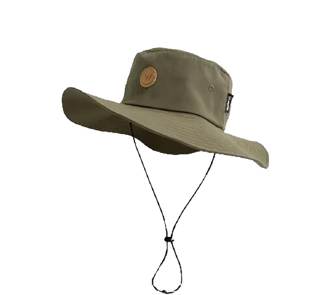 WOAWOA 防水透氣 升級款 M 橄欖綠 登山遮陽帽