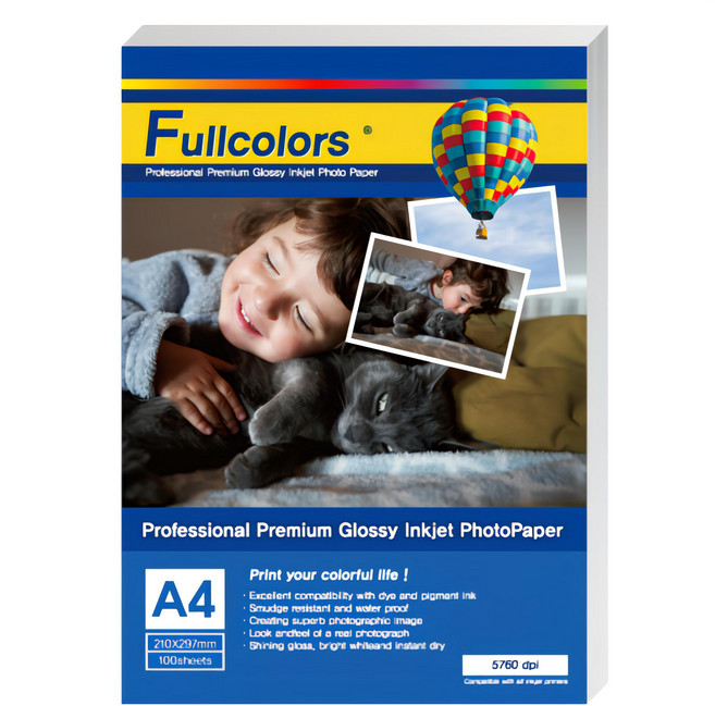 Fullcolors 全彩 相紙 230g, A4, 100張