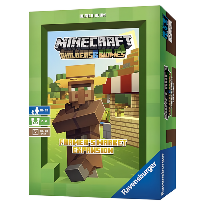Ravensburger 維寶 當個創世神農夫市集擴充 MINECRAFT EXPANSION 繁體中文版, 1個