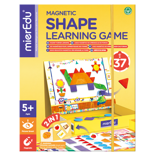 mierEdu 磁性遊戲盒 ME3207, 創意形狀, 1盒