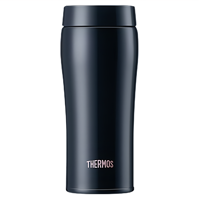THERMOS 膳魔師 真空保溫瓶, 黑色 BK, 360ml, 1個