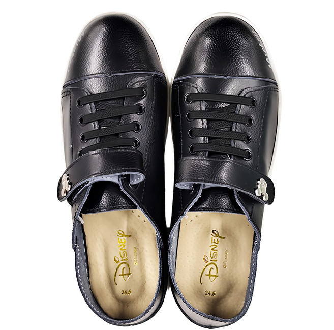 BORUI 柏睿鞋業 米奇造型踩後跟手工親子鞋 122462 24.5