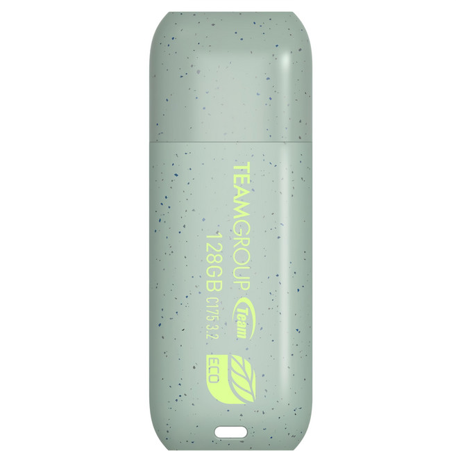 TEAMGROUP 十銓 ECO淨零碟 USB 3.2 隨身碟 C175, 1個, 128GB