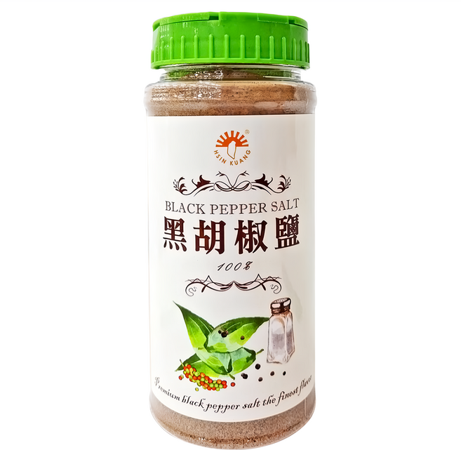 新光洋菜 黑胡椒鹽粉, 450g, 1罐
