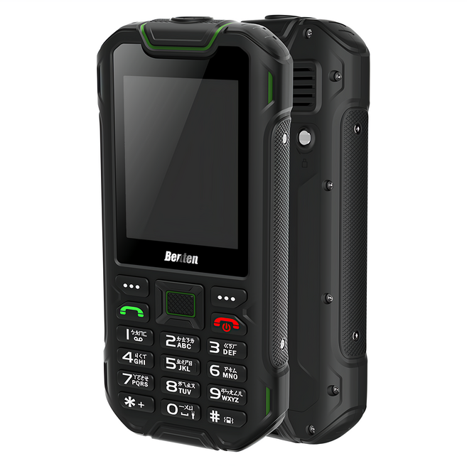 Benten 奔騰 F35 4G 防水防塵防震 三防資安手機, 黑色