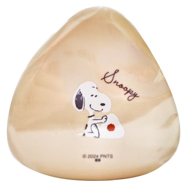 大西賢 三角飯團盒 770707 10.9 x 10.6 x 5.6cm 290ml, SNOOPY 史努比, 1個