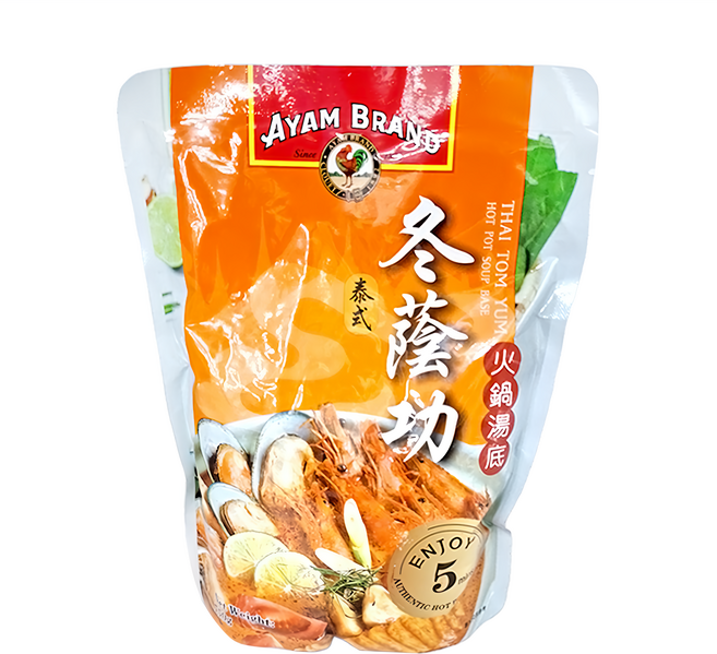 AYAM 雄雞標 冬蔭功火鍋湯底, 750g, 1包