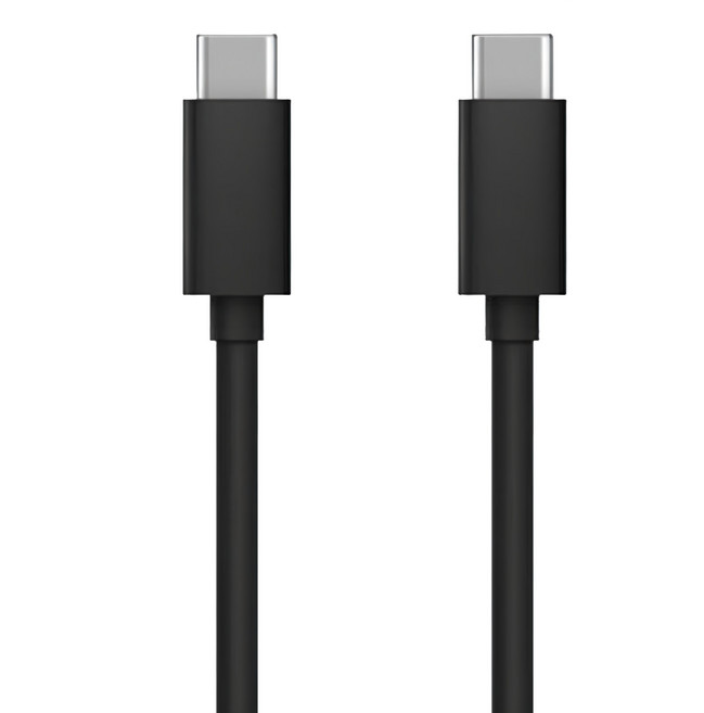 FUGU USB-C to C 高速充電線, 1m, 黑色, 1條