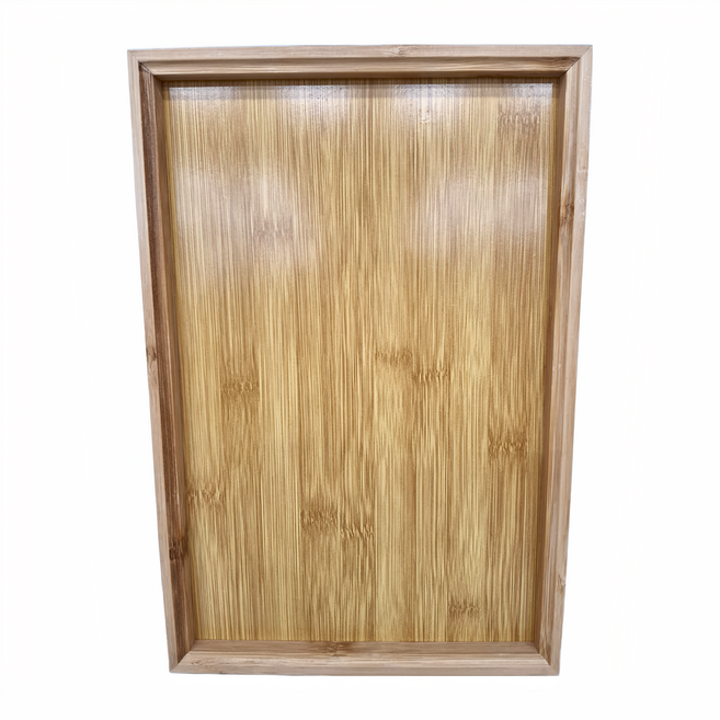 邱家本舖 日式竹木托盤, 原木色, 1個