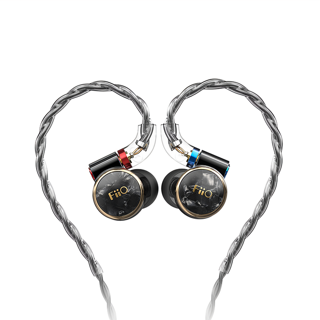 FIIO 飛傲 FD3 類鑽石振膜動圈MMCX可換線耳機, 黑色, 1組