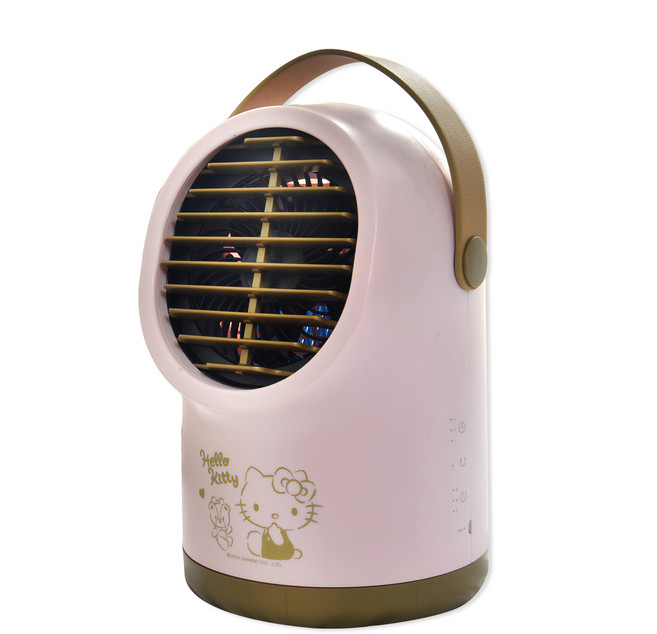Sanrio 三麗鷗 Hello Kitty 水冷涼風扇, 粉色, OT-560KT