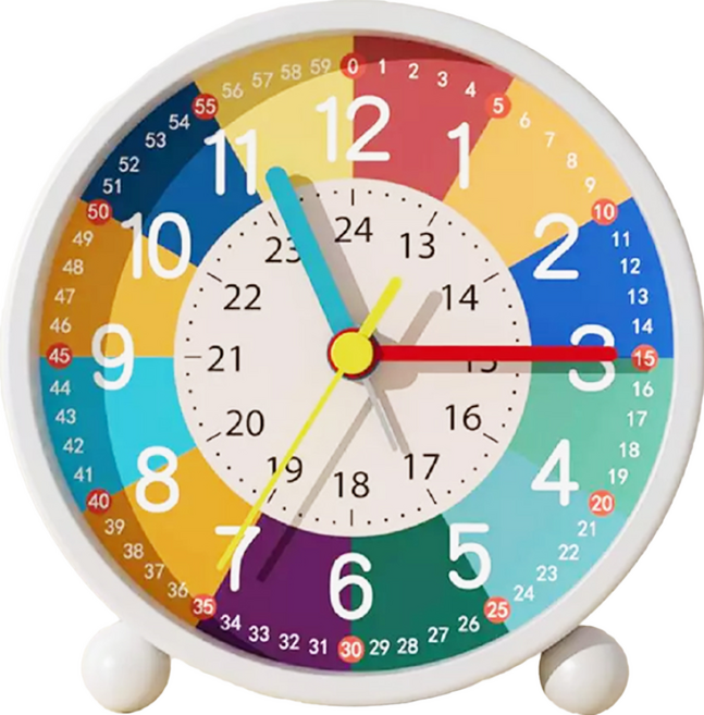 早教認時鬧鐘 贈電池 4.5吋, 一般款