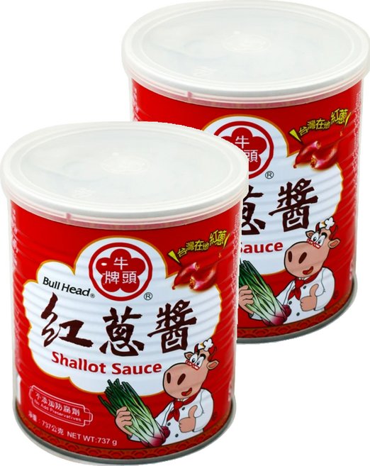牛頭牌 紅蔥醬, 737g, 2罐
