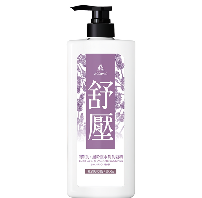 Mdmmd. 明洞國際 簡單洗 無矽靈水潤洗髮精 舒壓, 1kg, 1瓶