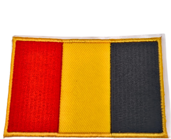 A-ONE 匯旺 國旗刺繡布貼 1.5g, 比利時, 1個