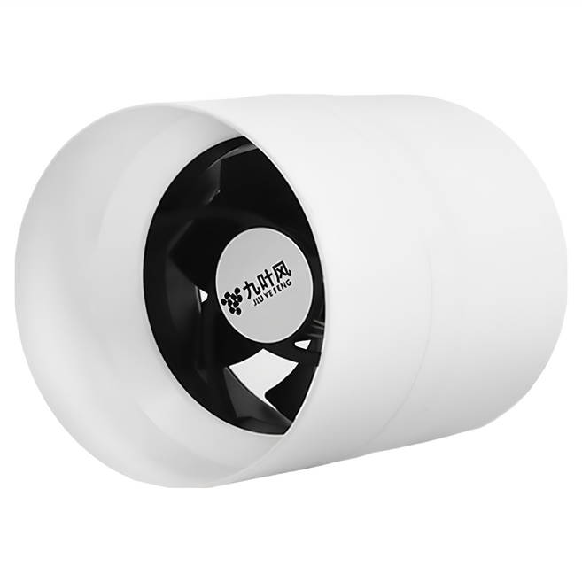 九葉風 DIY好安裝PVC管道風機, 單一商品, 客戶直接安裝