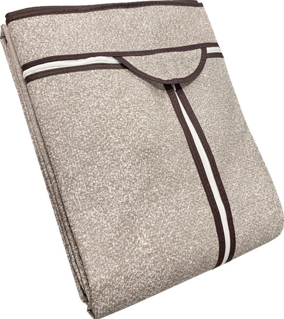 KI WISH 居家生活 不織布防塵套, 摩卡棕, 1入