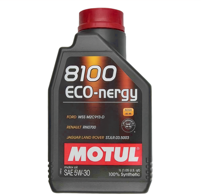 MOTUL 8100 ECO-NERGY 機油 1L 100%合成機油, 5w30, 1瓶