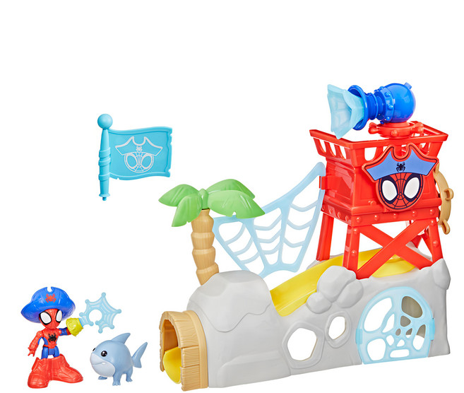 Hasbro 孩之寶 蜘蛛人與他的神奇朋友們 神奇海盜冒險島遊戲組, 神奇海盜冒險島, 1盒
