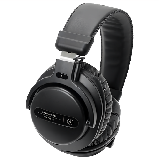 audio-technica 鐵三角 DJ專業監聽耳機 原廠保固, 黑色, ATH-PRO5X