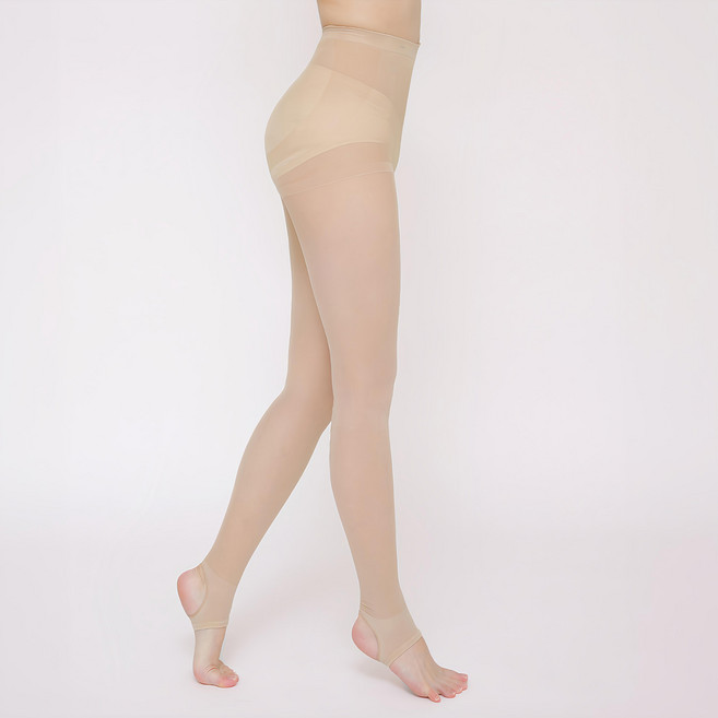 UUGOLF 50D 防紫外線運動腳環絲襪, 皮膚色 腳環, 3個