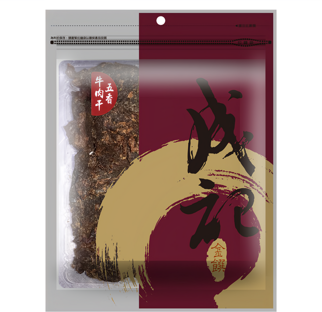 成記食品 五香牛肉干, 235g, 1包