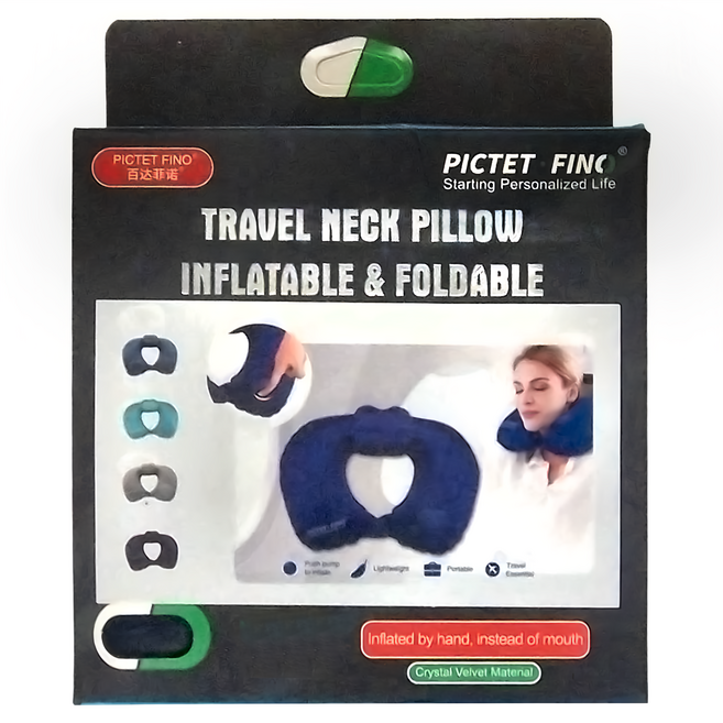 PictetFino 超輕量旅行按壓充氣枕 RH34, 7676