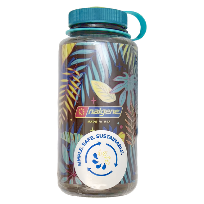 nalgene Sustain永續系列 寬嘴水壺, 蕨類, 1L, 1個
