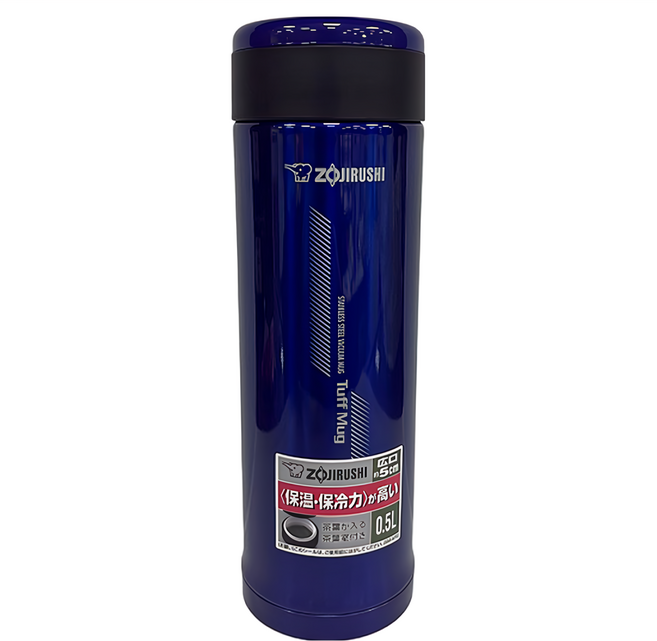 ZOJIRUSHI 象印 ONE TOUCH 真空保溫杯 SM-AFE50-AX, 藍色, 500ml, 1個