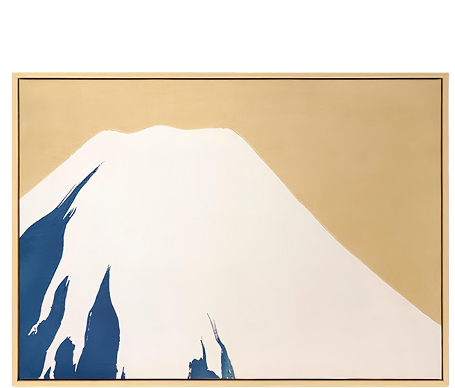 BOLUO GALLERY 菠蘿選畫所 掛畫 懷舊的富士山, 木色