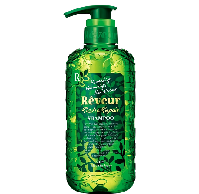 Reveur 芮芙茹 零矽靈 養護洗髮精 蓬鬆強韌 東方典雅花香, 500ml, 1瓶