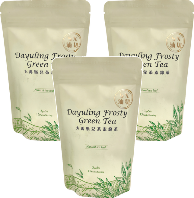Eii 回回甘製茶 大禹嶺兒茶素綠茶, 3g, 15包, 3袋