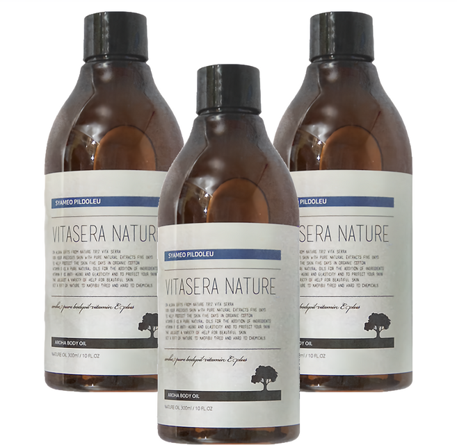 AROHATRiZ 身體精油 藍瓶 清甜花香, 300ml, 3瓶
