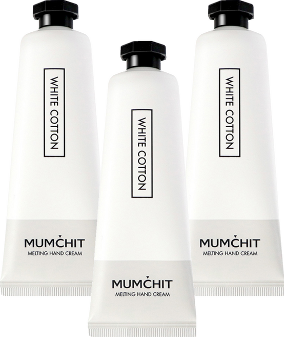 MUMCHIT 默契 香氛護手霜 清新棉花, 50ml, 3條
