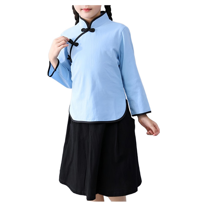 兒童萬聖節變裝派對造型服裝 復古學生制服