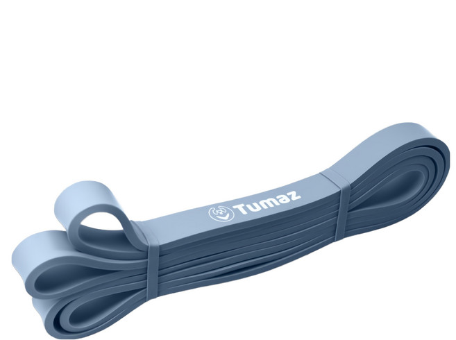 Tumaz 月熊 加厚訓練彈力帶, 珍珠霧藍, 1條