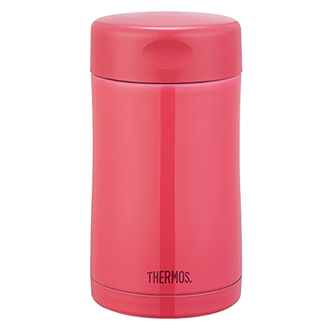 THERMOS 膳魔師 彩漾不鏽鋼燜燒罐 JCU-500 16 x 9 x 9cm 350g, 蔓越莓紅色, 500ml, 1個