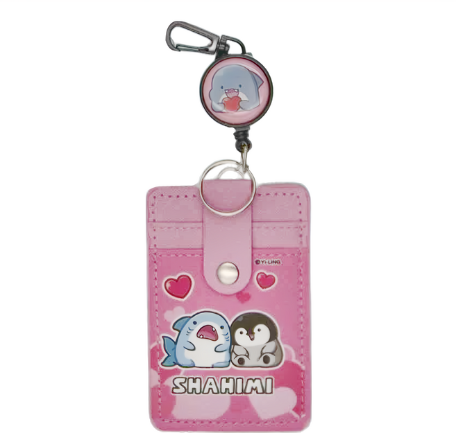 CCHING 青青文具 鯊西米直式拉扣證件卡套 15歲以上適用