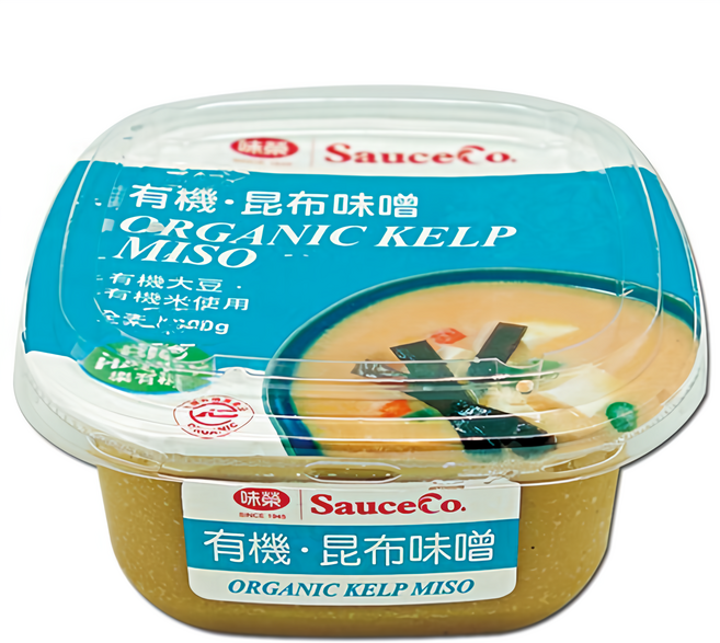 味榮 樂有機 有機昆布味噌, 300g, 1盒