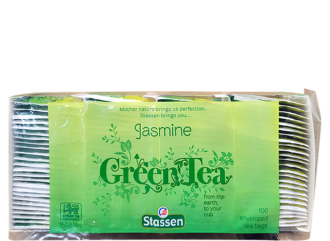 Stassen 司迪生 茉莉綠茶, 1.5g, 100包, 1袋