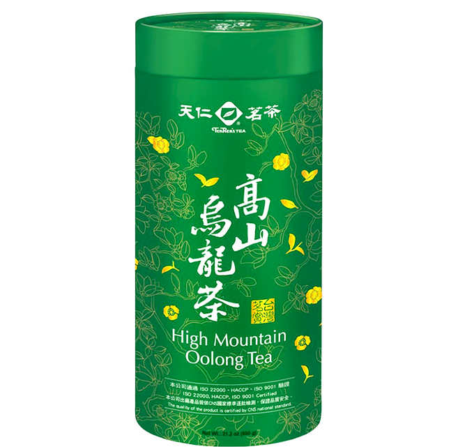 天仁茗茶 台灣茗賞高山烏龍茶, 300g, 2包, 1罐