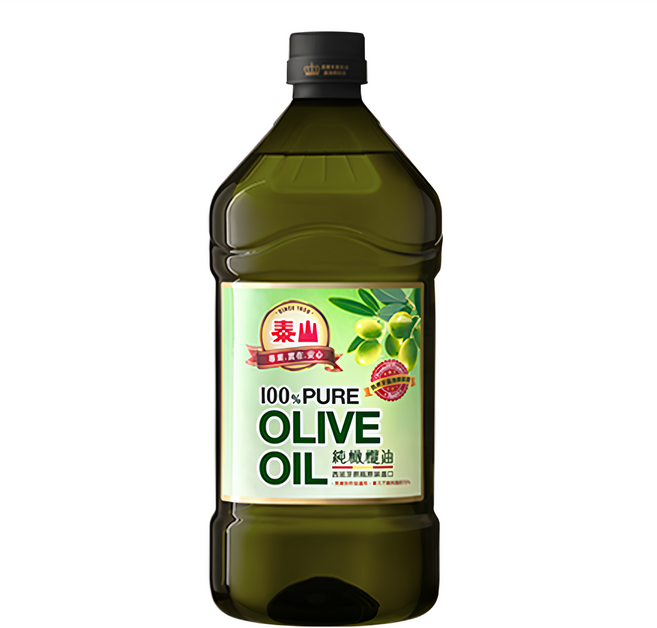 TAISUN 泰山 100%純橄欖油, 2L, 1瓶