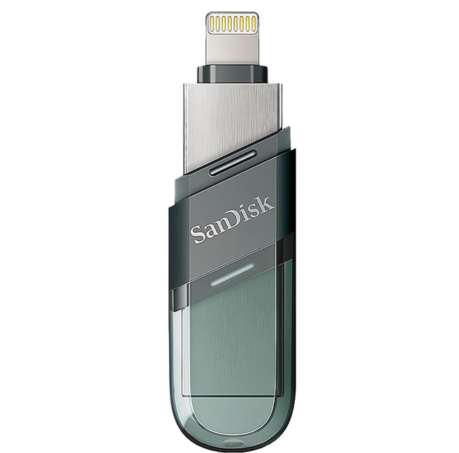 SanDisk 晟碟 iXpand Flash Drive Flip 雙用隨身碟 SDIX90N, 128GB, 1個