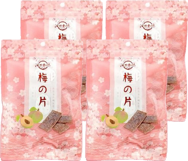 屹兆莊 活力本味 日式梅片, 60g, 4袋