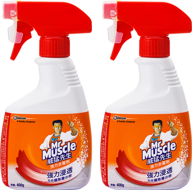 Mr Muscle 威猛先生 強力去霉劑, 400g, 2瓶