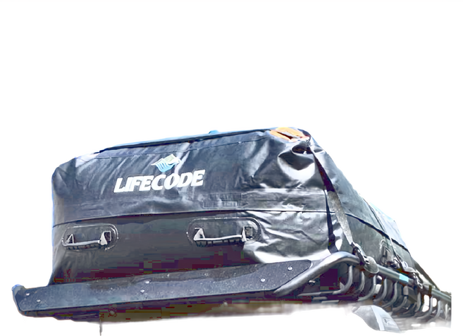 Lifecode 生活密碼 遊俠頂級防水車頂包 430L 500S50S夾網布, 黑色, 1個