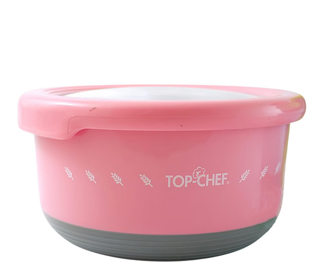 TOP-CHEF 頂尖廚師 不鏽鋼圓形保鮮碗, 1個