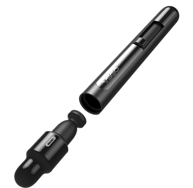 VSGO 威高 磁吸拭鏡筆 V-P03E 直徑1.5*高14.3cm 含替換清潔碳頭*2枚, 1支