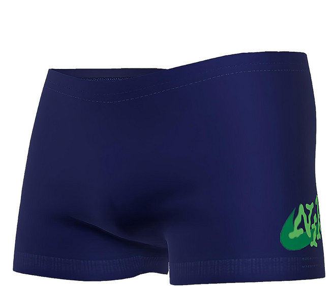NIKE 耐吉 男童款 四角泳褲 NESSE041-440
