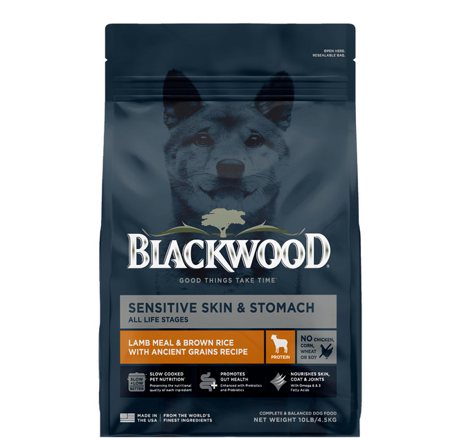 BLACKWOOD 全齡犬 護膚亮毛配方 乾飼料, 4.5kg, 1袋